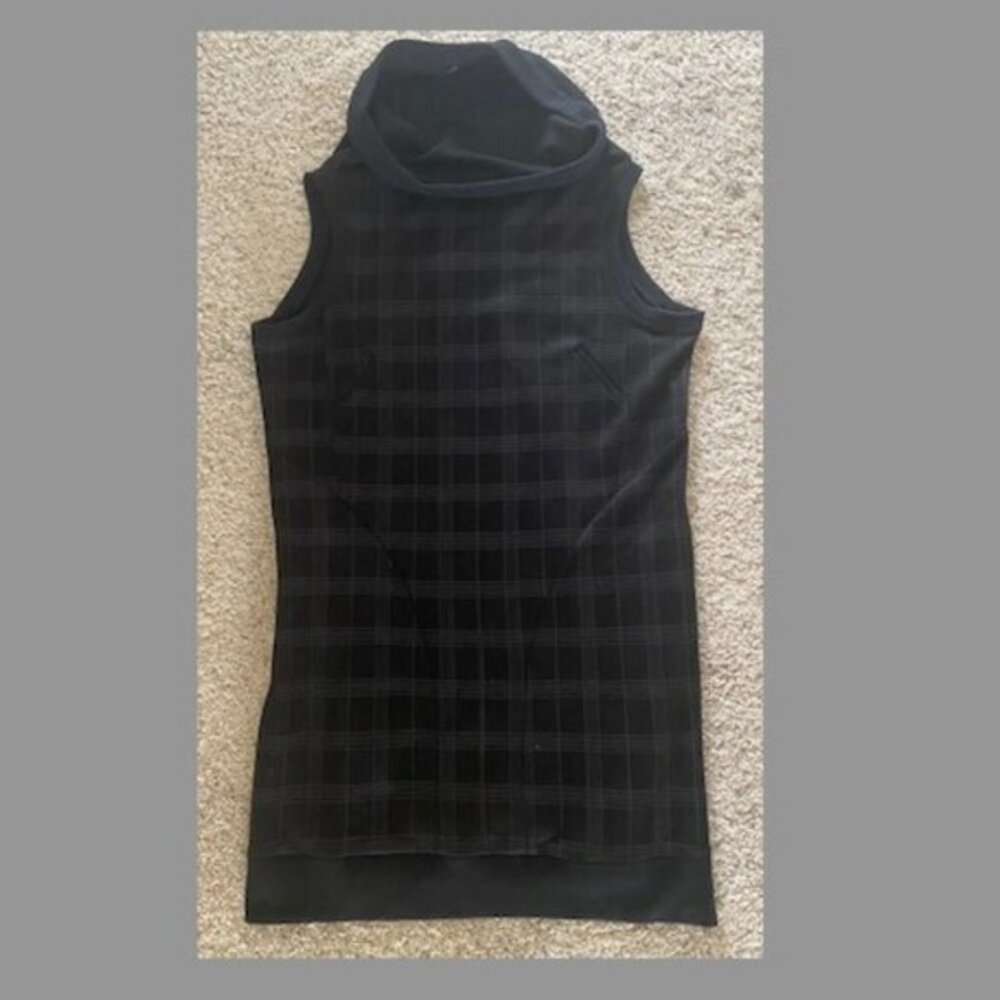 RUTI Cowl Neck Plaid Sheath Dress Size 2 (M)
